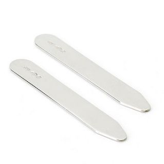 sterling silver collar stiffeners by argent of london