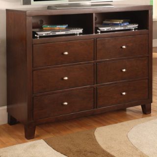 Wildon Home ® Kingman Media 6 Drawer Chest 201516