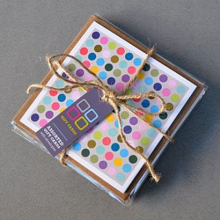 pack of 10 mix and match cards by bold bunny