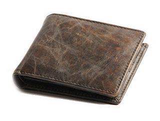 men's rugged leather wallet by simply special gifts