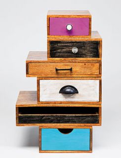 upcycled drawer tower by i love retro