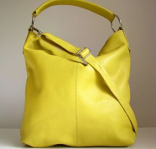 soft leather hobo handbag by the leather store
