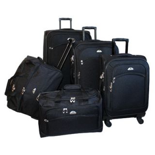 American Flyer South West 5 Piece Luggage Set