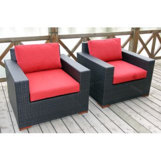Bellini Pasadina Deep Seating Chair with Cushions (Set