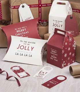 christmas gift boxes by the contemporary home