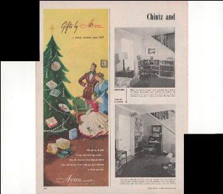 Avon Cosmetics A Family Tradition Since 1886 The Giving Of Gifts Brings Christmas Joy To All 1948 Vintage Antique Advertisement  Prints  