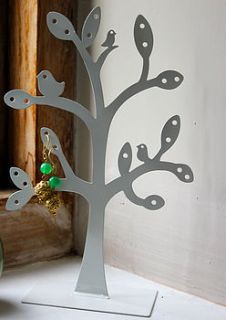cut tree jewellery stand by the forest & co