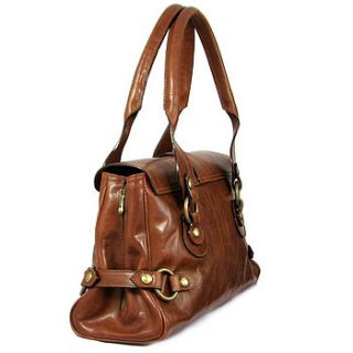 'claudia' italian leather handbag by maxwell scott leather goods