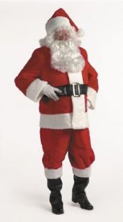 Plush Santa Suit   Complete Santa in a Box Set   Standard Size Clothing