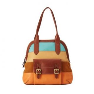 Tate Dome Satchel Color PATCHWORK Clothing