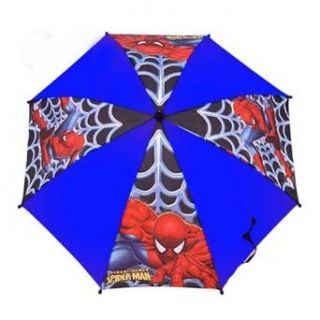 Marvel Spiderman Boys Web Umbrella (Blue) Clothing