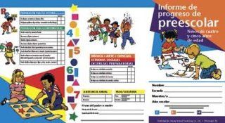 Hayes School Publishing PRC2SE Spanish Preschool Progress Report Card 4 and 5 year olds  Set of 10  Academic Awards And Incentives Supplies 