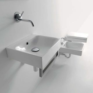 WS Bath Collections Kerasan Cento Wall Mounted / Vessel Bathroom Sink