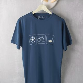 personalised hobbies t shirt by a piece of ltd