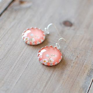 pastel flower earrings by juju treasures