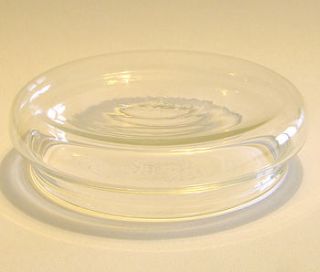 glass teapot spare parts flat lid by leaf