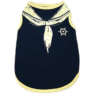 dog's sailor tank top by noah's ark