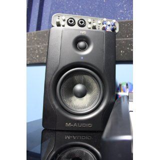 M Audio BX5 D2 5" Active 2 Way Studio Monitor Speakers Musical Instruments