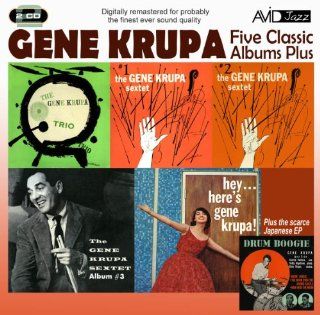 5 Classic Albums Plus   Gene Krupa   Sextet 1 2 3 / Hey Here's Krupa / Trio Collates Music