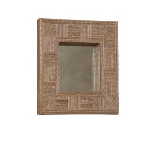 linon mosaic coco stick rectangle mirror