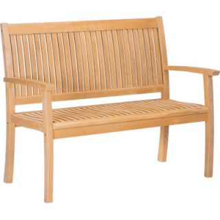 HiTeak Furniture Buckingham Wood Bench