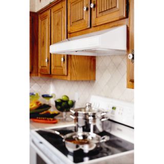 Vent A Hood Under Cabinet Hood with Emerald Corners