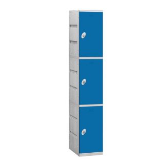 Unassembled Triple Tier 1 Wide Locker