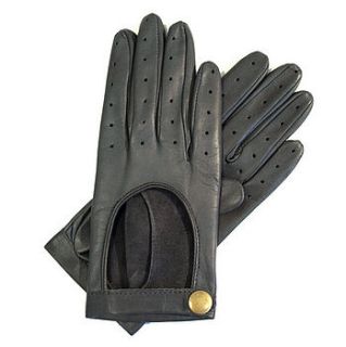 women's conegar leather driving glove by st gabriel's