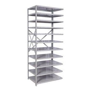 MedSafe Antimicrobial Knock Down Hi Tech Shelving Size 87" H x 36" W x 12" D  Storage Cabinets 