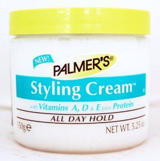 Palmers Styling Cream with Vitamins A, D, &E plus Protein All Day Hold 5.25 oz  Hair Styling Cream  Beauty