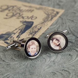 design your own photo frame cufflinks by ellie ellie