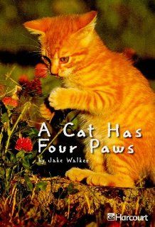 Harcourt School Publishers Trophies ELL Reader Grade 1 Cat Has Four Paws HARCOURT SCHOOL PUBLISHERS 9780153275913 Books