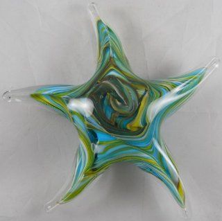 Glass Starfish Paperweight  Paper Weights 