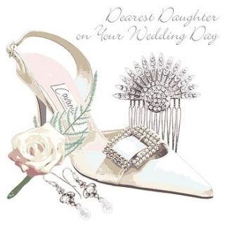 diamonte dearest daughter on your wedding day by cavania