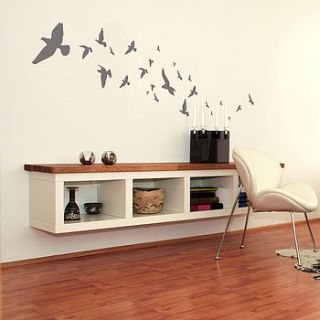 flying birds wall stickers by spin collective