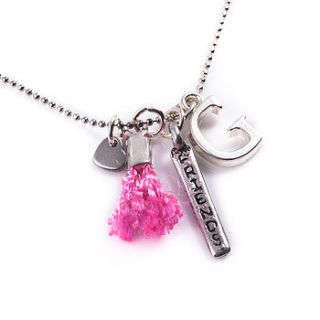 personalised friendship charm necklace by francesca rossi designs
