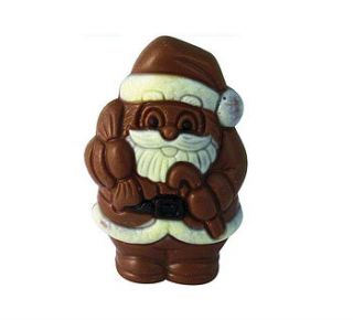 chocolate santa by bijou gifts