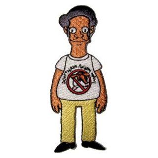 The Simpsons Character APU Don't Have a Cow Man Embroidered Iron On TV Show Cartoon Patch