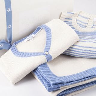sole luxury 100% cashmere baby gift set by stellina baby