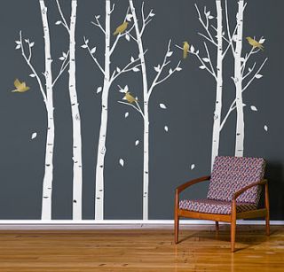 urban forest wall stickers by zazous