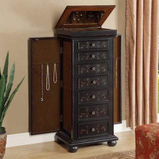 Coast to Coast Imports Jewelry Armoire with Mirror