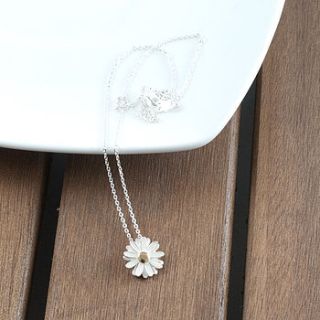 daisy charm necklace by astrid & miyu