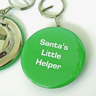 'santa's little helper' bottle opener by evajeanie