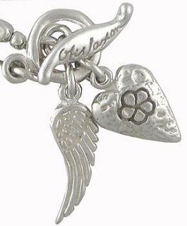 sterling silver angel heart necklace by otis jaxon silver and gold jewellery