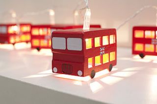 london bus fairy lights by hortus online