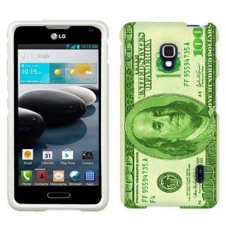 LG Optimus F6 Hundred Dollar Design Phone Case Cover Cell Phones & Accessories
