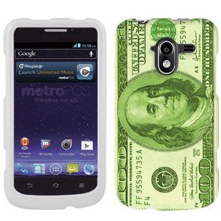 ZTE Avid 4G Hundred Dollar Design Cover Case Cell Phones & Accessories