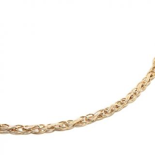 Technibond® High Polished Interlocking Link 18" Necklace