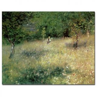 Pierre Auguste Renoir 'Spring at Catou' Canvas Art Print   32" x 24"