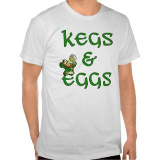 Kegs and Eggs, St. Patricks Day Shirt